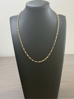 David Markstein Two-Tone Sterling Silver Paperclip Necklace - 18 in